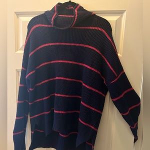 Abound striped navy sweater size XL